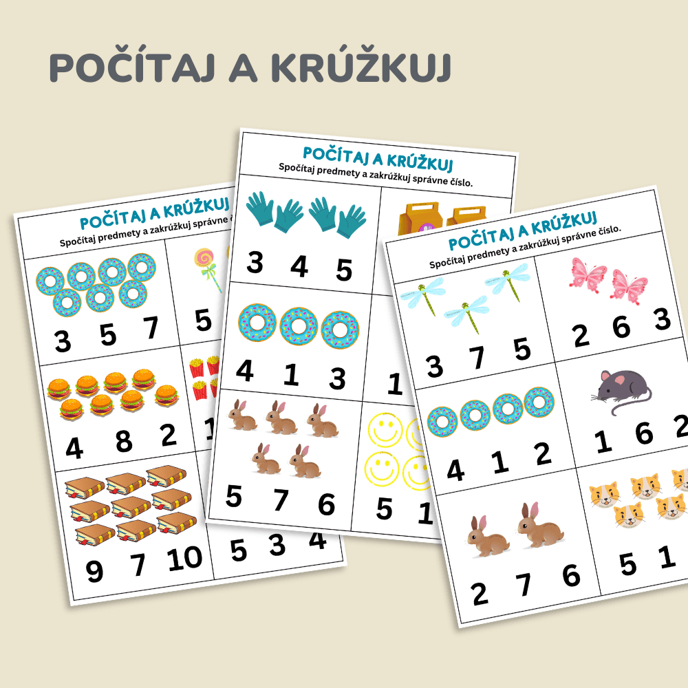 Čísla (6-7 rokov)