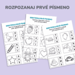 Zoznámenie sa s písmenami (6-7 rokov)