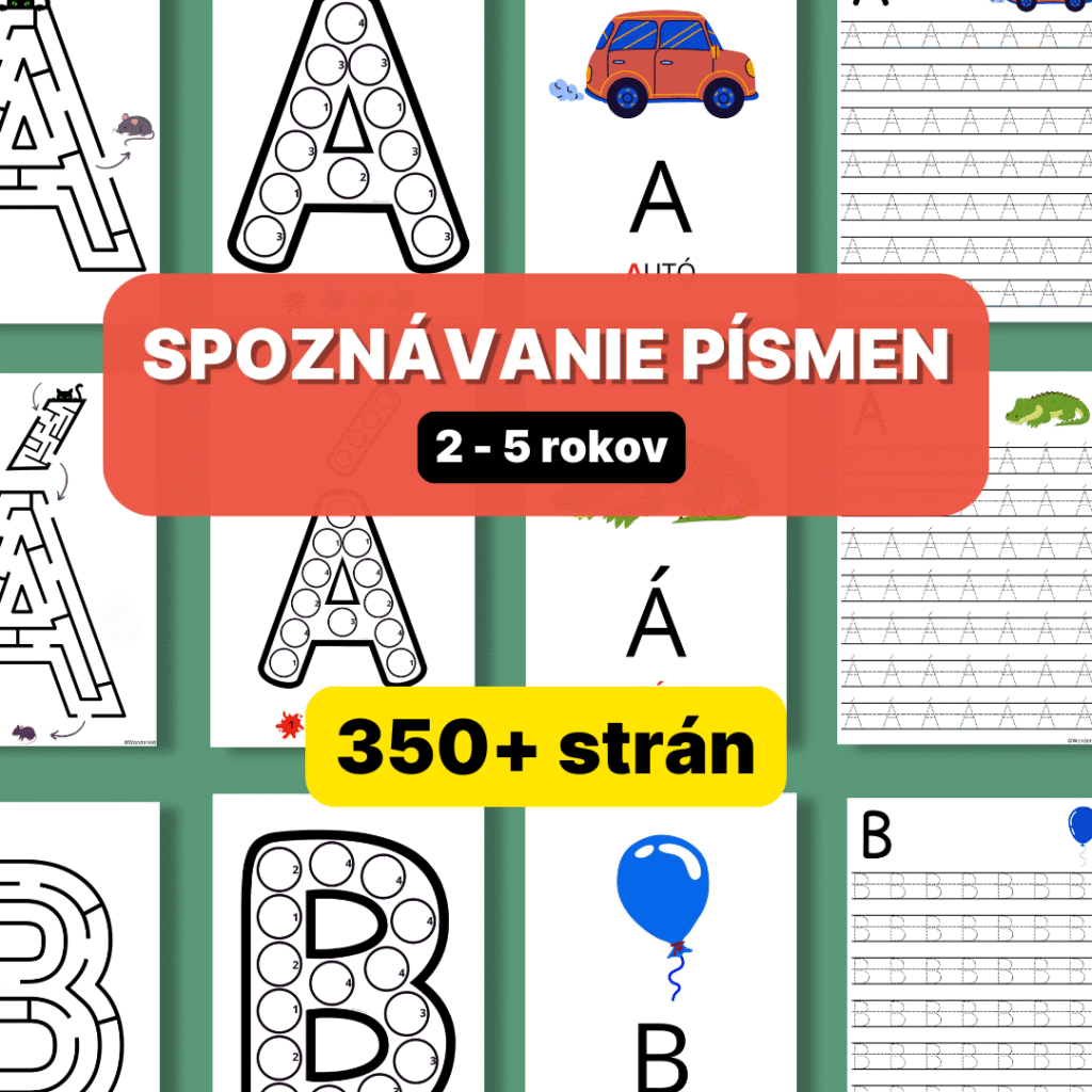 Spoznávanie písmen