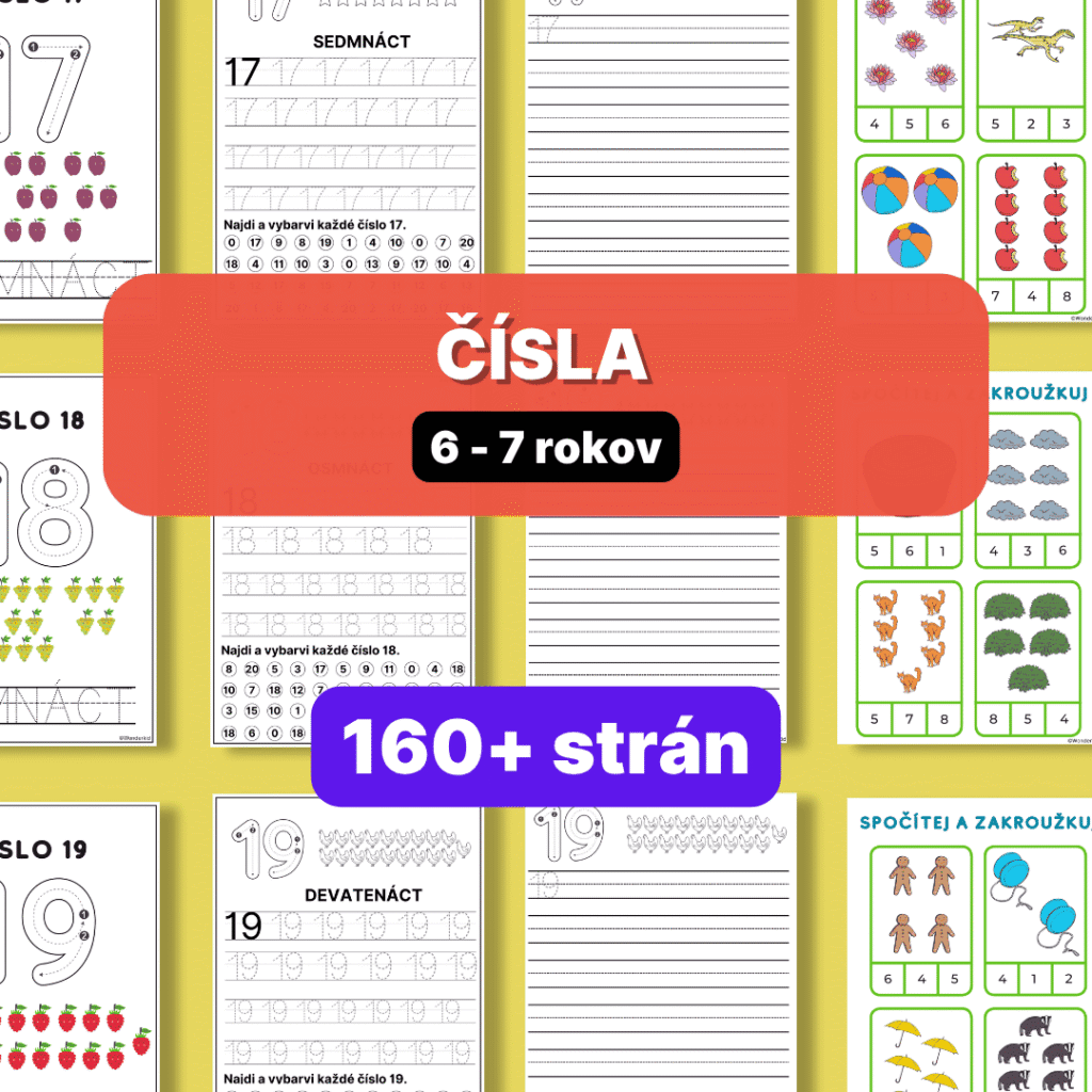Čísla (6-7 rokov)