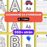 Zoznámenie sa s písmenami (6-7 rokov)