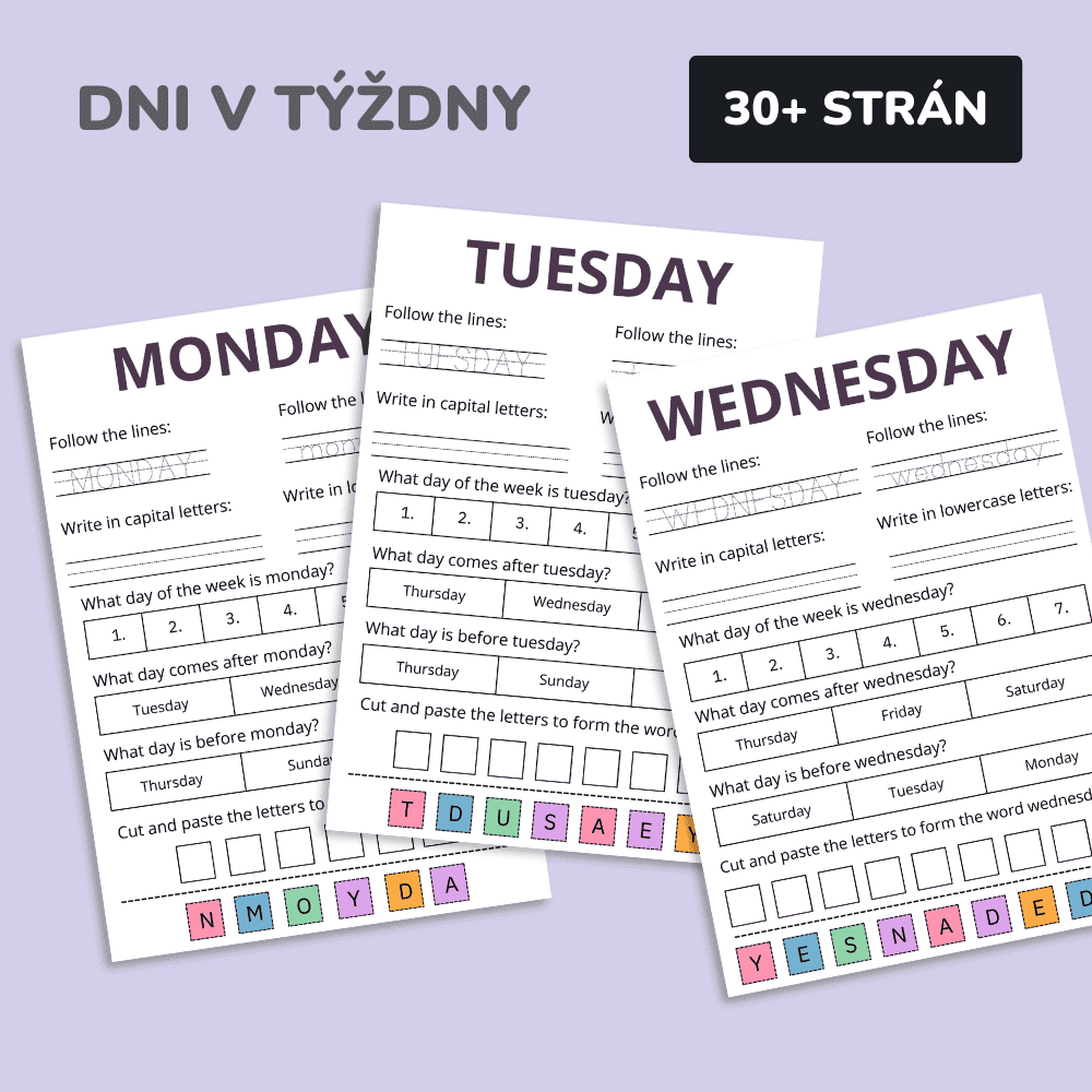 Program pre 1. ročník (6-7 rokov) – angličtina