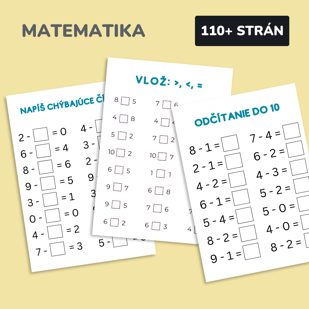 Program pre 1. ročník (6-7 rokov)